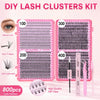 QIUNING DIY Lash Extension Kit