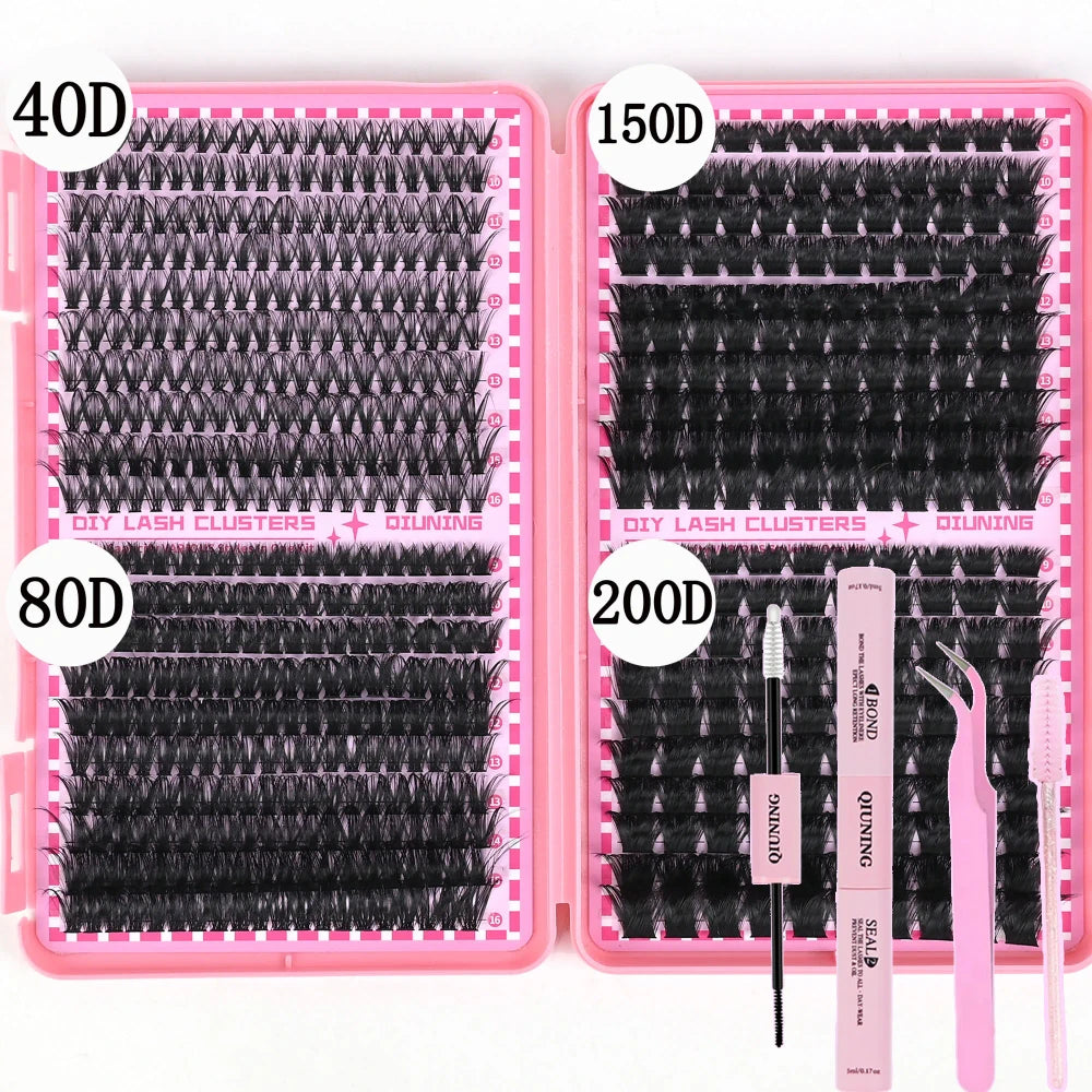 QIUNING DIY Lash Extension Kit
