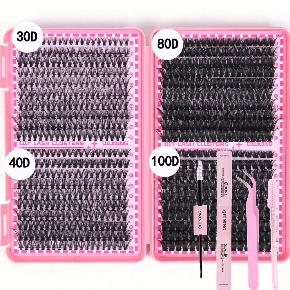 QIUNING DIY Lash Extension Kit