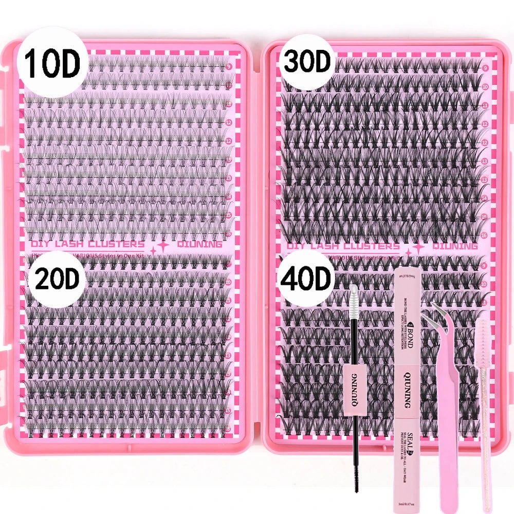 QIUNING DIY Lash Extension Kit