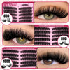 Natural DIY Eyelash Cluster Set